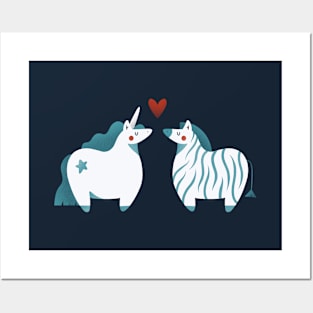 Amor equino Posters and Art